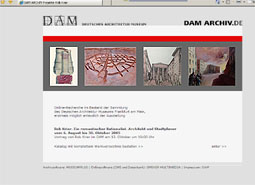 Deutsches Architektur Museum Onlinearchivsoftware