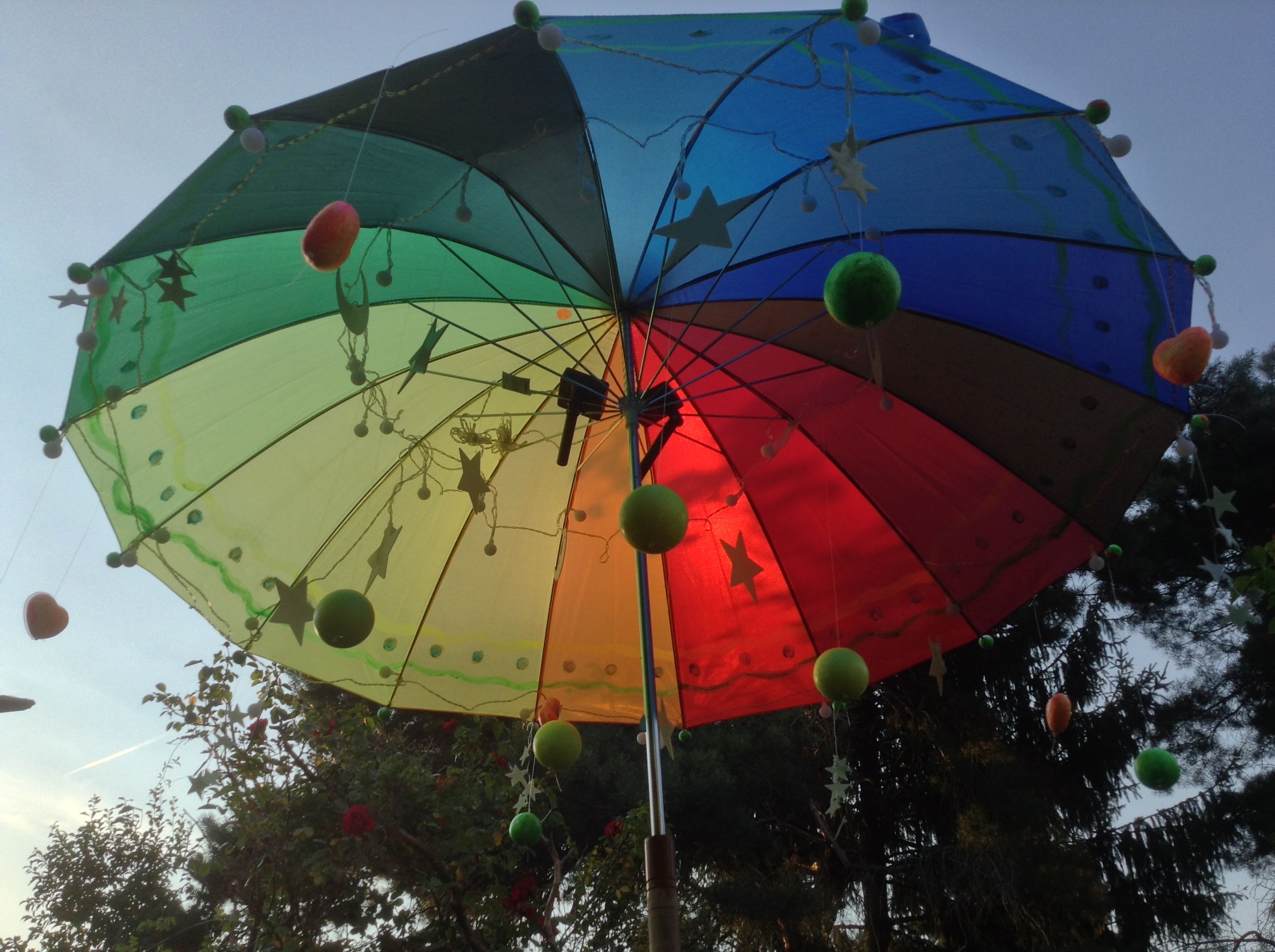 Copyright Christel Opeker, Gondwana-Schirm